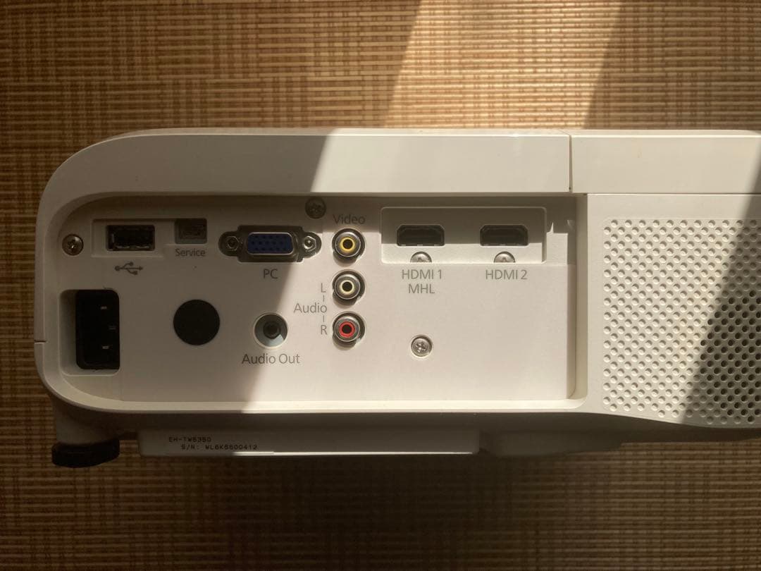 値下げ　EPSON プロジェクター EH-TW5350 ランプ交換済