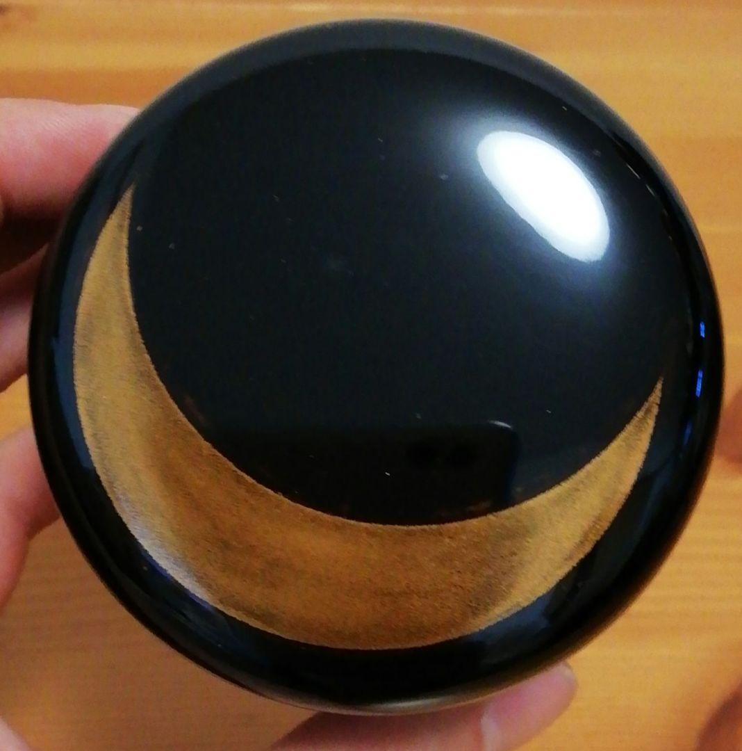 三村花鶴作　蒔絵　雲月　内銀　棗　共箱　共布　略歴付　茶道具