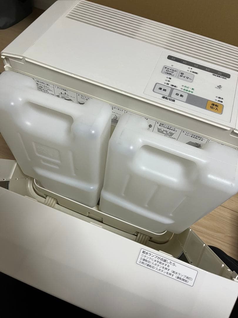Panasonic ヒートレスファン(気化)式加湿機 FE-KXF15-W