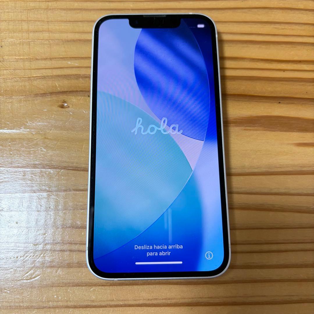 【美品】バッテリー残量多iPhone13 mini 128GB スターライト