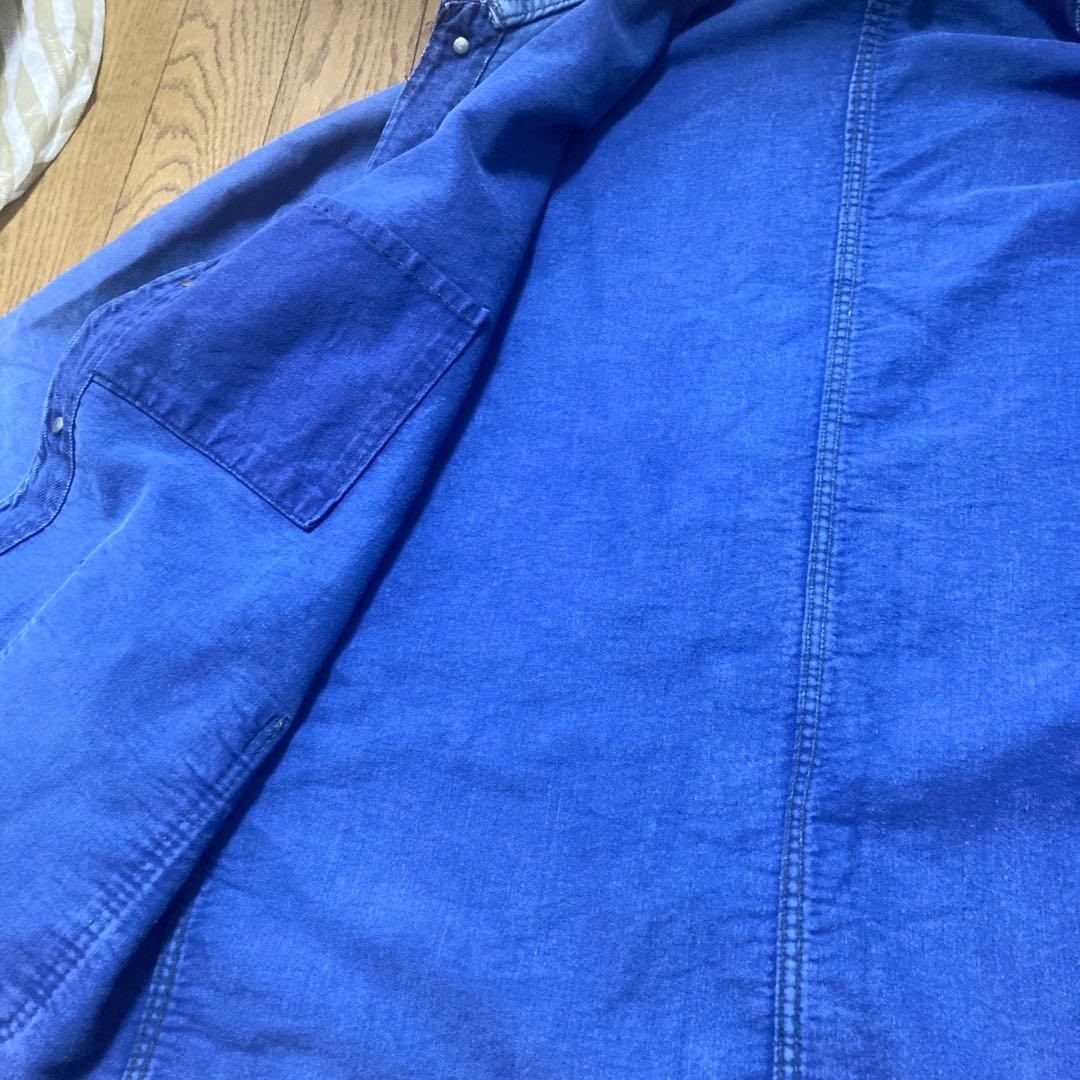 最終価格です　70年代　フレンチモールスキン　カバーオール