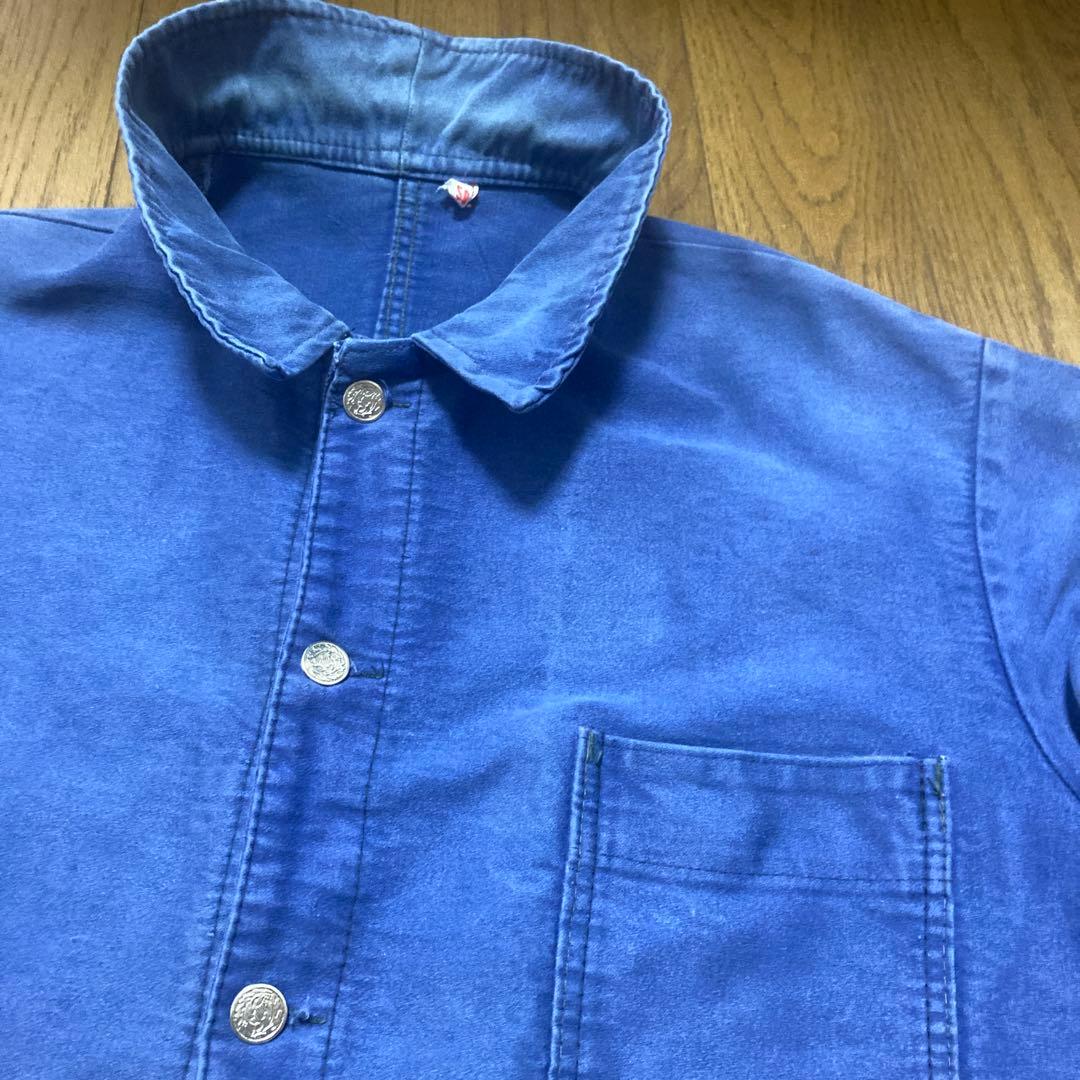 最終価格です　70年代　フレンチモールスキン　カバーオール