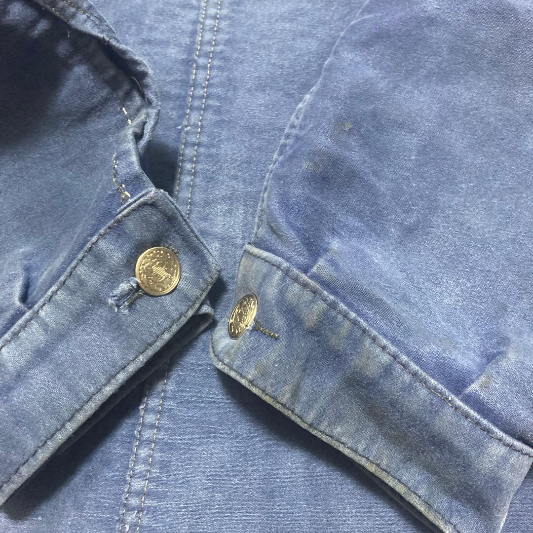 最終価格です　70年代　フレンチモールスキン　カバーオール