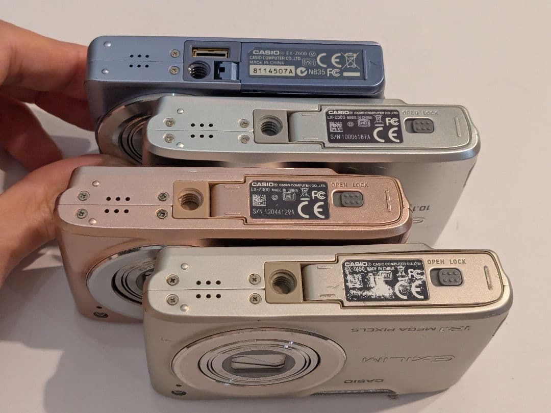 EXILIM コンデジ ジャンク×4