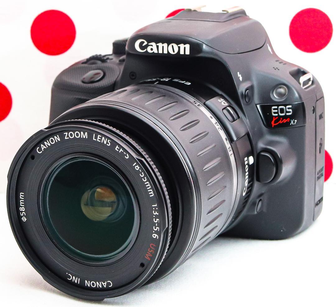 Canon kiss x7❤初めての一眼レフに❤スマホに送れる♪❤コスパ最強