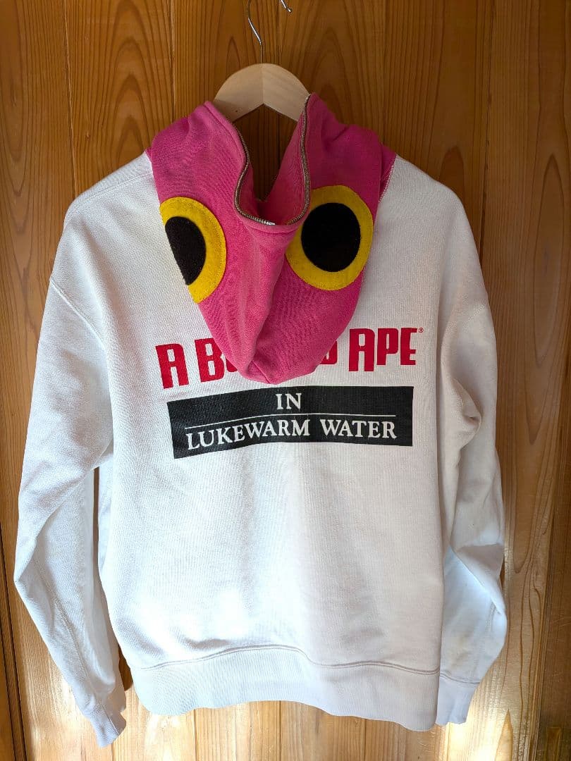 エイプ A BATHING APE フィッシュパーカー M