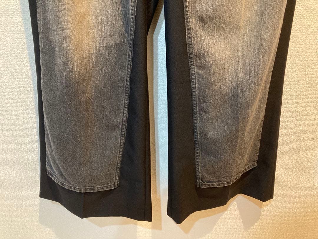 JUNYA WATANABE MAN 25SS異素材ドッキングパンツ