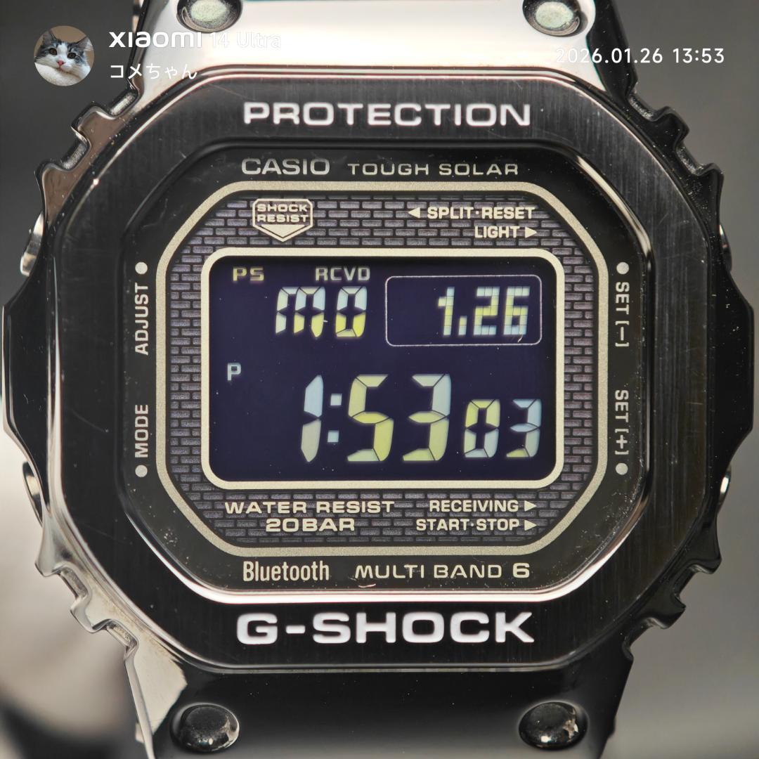 【良品】カシオ G-SHOCK　GMW-B5000GD-1JF