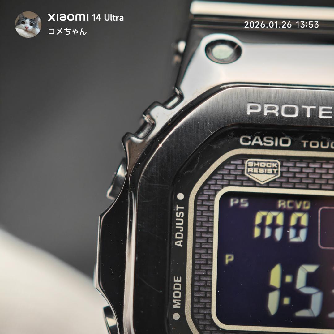 【良品】カシオ G-SHOCK　GMW-B5000GD-1JF