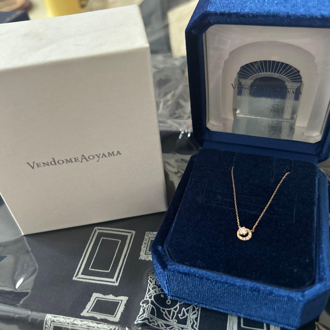 Vendôme Aoyama ピンクゴールド ネックレス