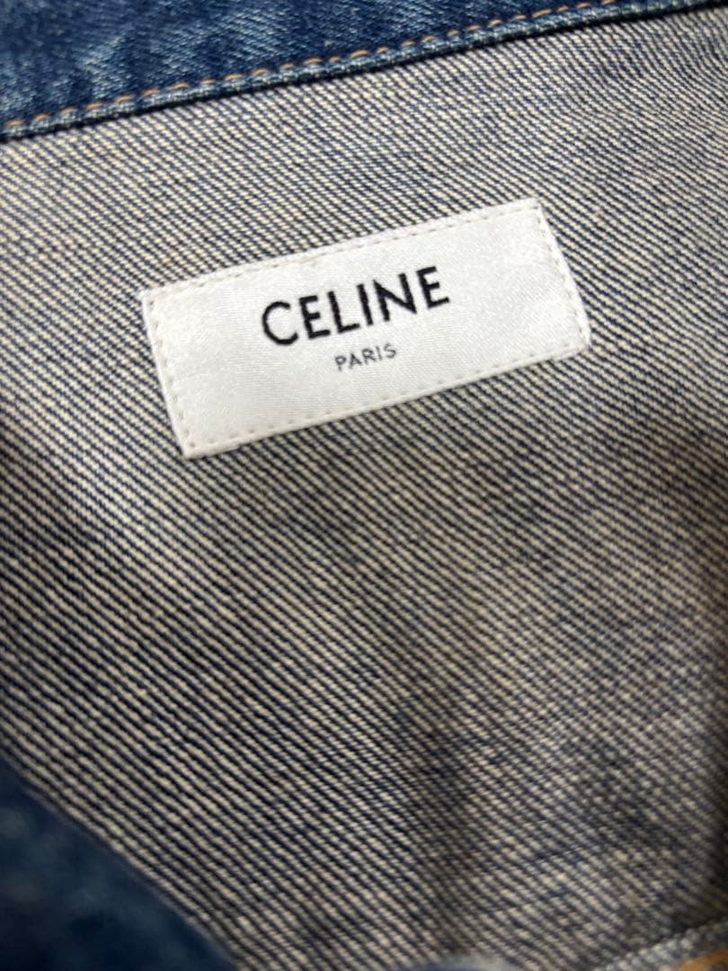 CELINE ダークブルー デニムジャケット