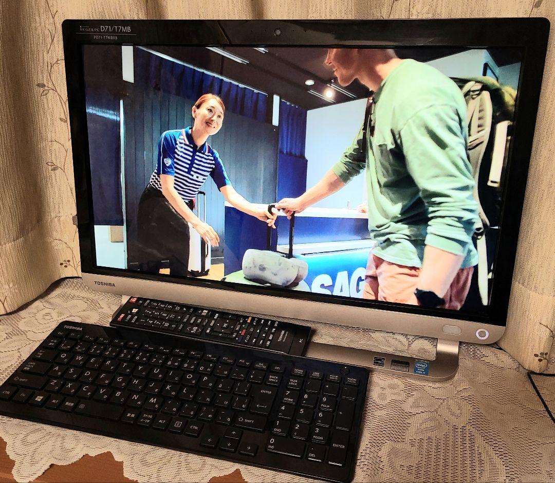 東芝TVPC BSCS地上W視聴 i7 SSD1TB 16GB W11 25H2