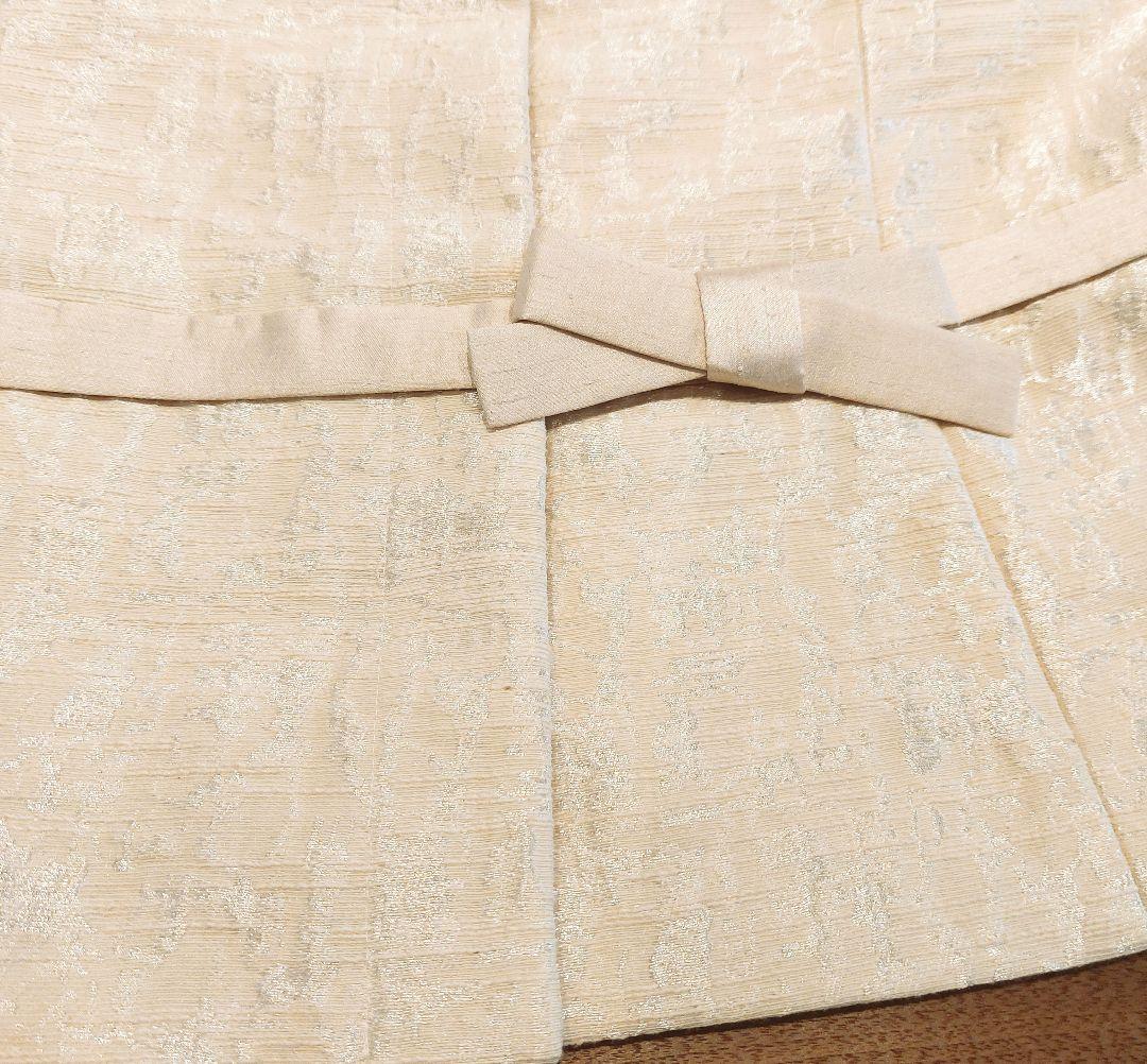 【未使用品】HANAEMORI ハナエモリ　セットアップ　ホワイト　クリーム