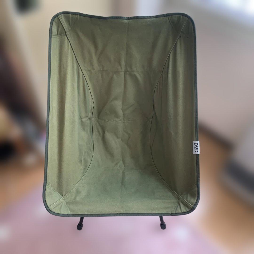 DOD(ディーオーディー) スゴイッス カーキ　アウトドアチェア