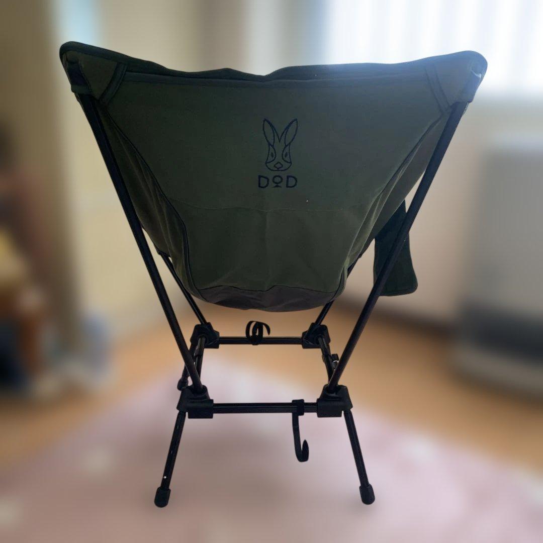 DOD(ディーオーディー) スゴイッス カーキ　アウトドアチェア