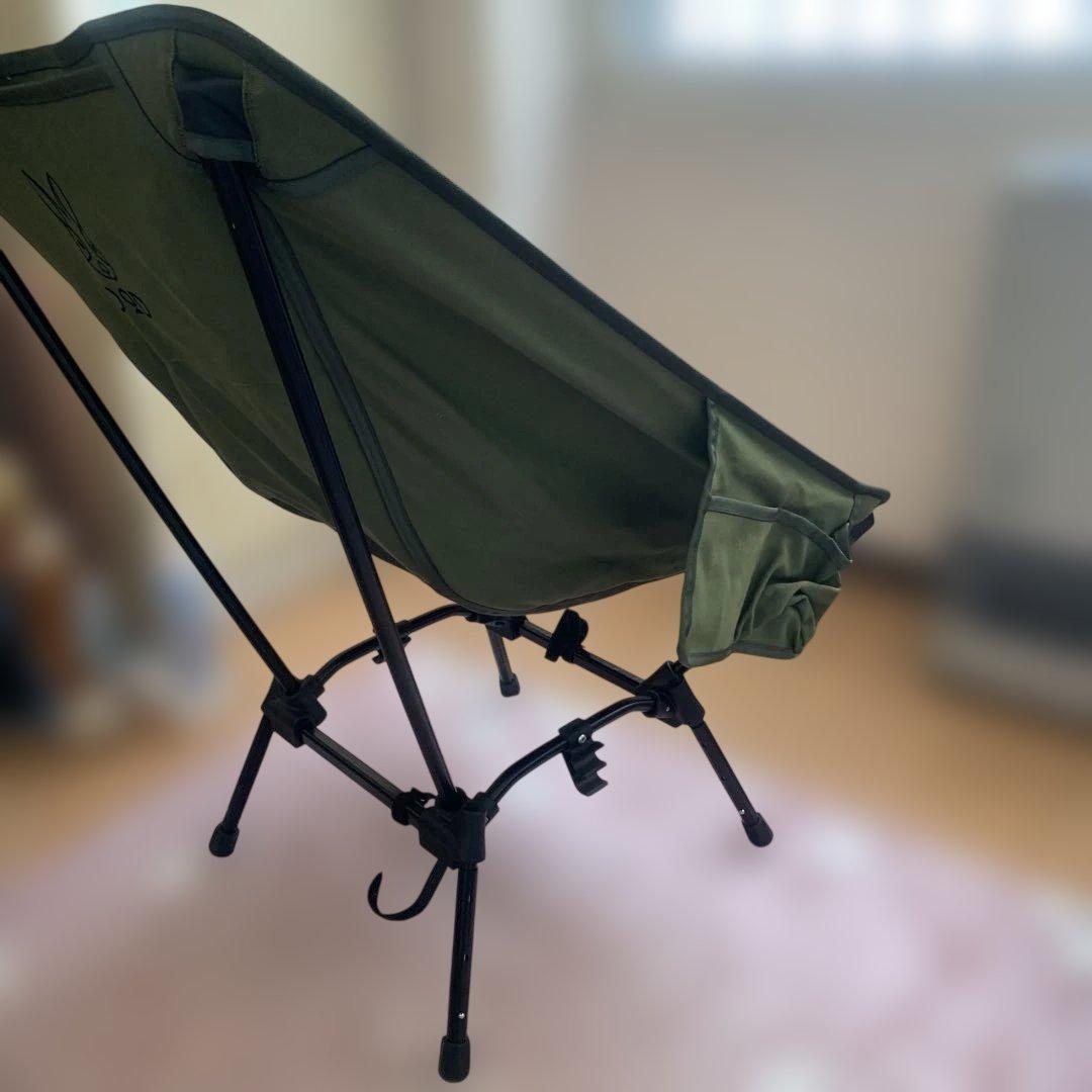 DOD(ディーオーディー) スゴイッス カーキ　アウトドアチェア