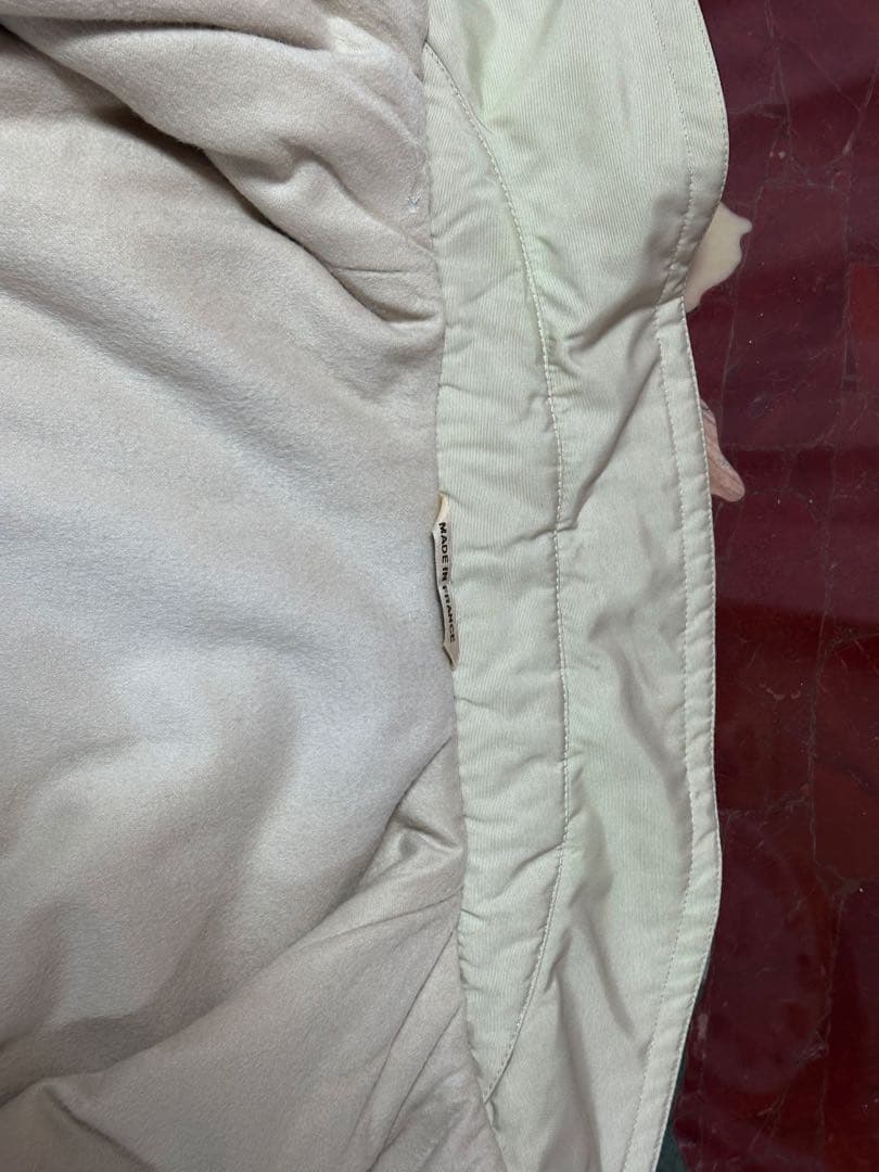 エルメス HERMES ヴィンテージ ナイロンダッフルコート アイボリー