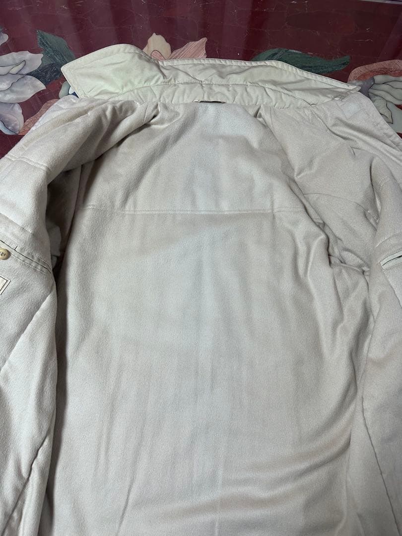 エルメス HERMES ヴィンテージ ナイロンダッフルコート アイボリー