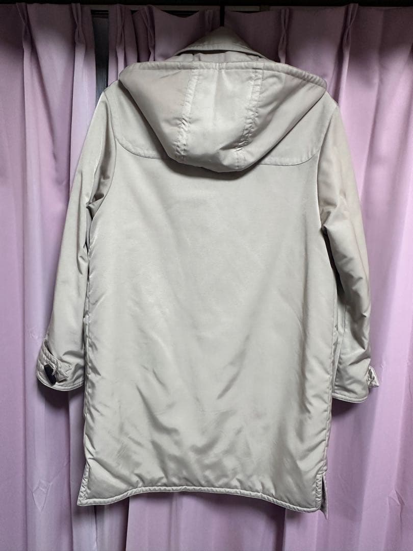 エルメス HERMES ヴィンテージ ナイロンダッフルコート アイボリー