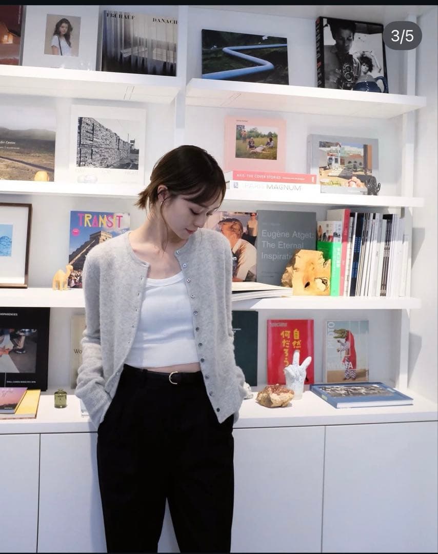 MARNO Emilie cardigan グレー 丸林広奈