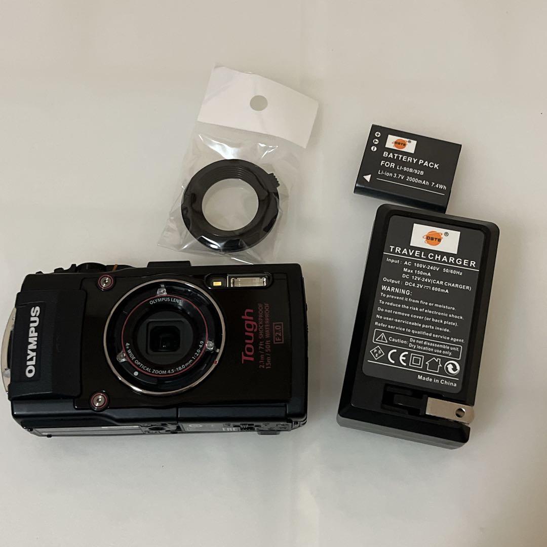 OLYMPUS Tough TG-4　ブラック　オリンパス