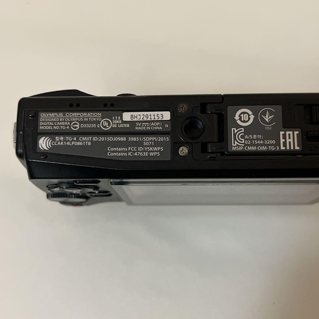 OLYMPUS Tough TG-4　ブラック　オリンパス