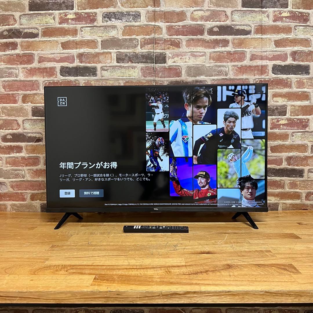TCL 40V型 液晶テレビ Android TV 40S5200B 動画アプリ