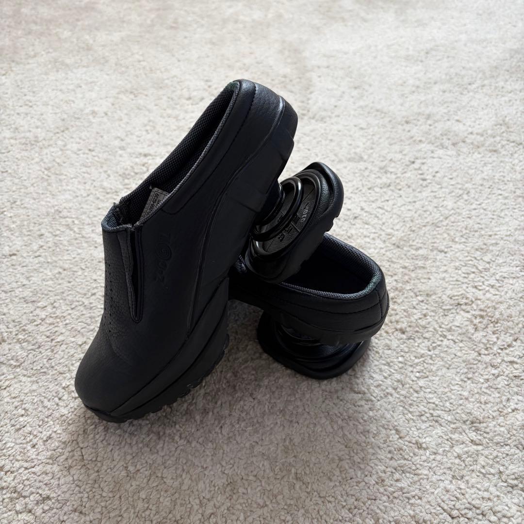 希少 z-coil バネシューズ usaブラック サボ・クロッグサンダル