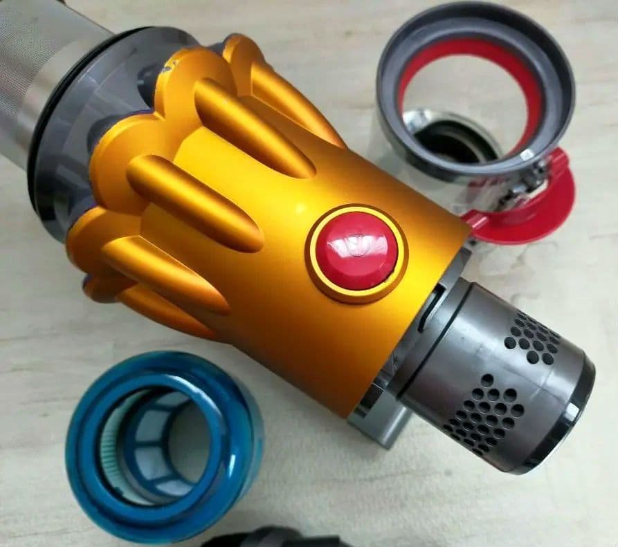 ダイソン V12 (SV20) メインボディ 動作確認済【分解洗浄】ブラシノズル