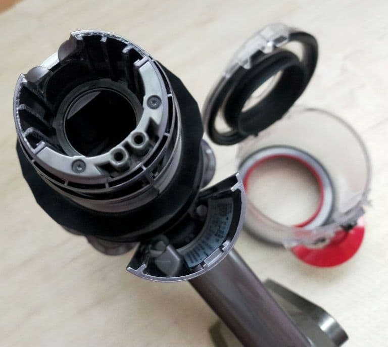 ダイソン V12 (SV20) メインボディ 動作確認済【分解洗浄】ブラシノズル