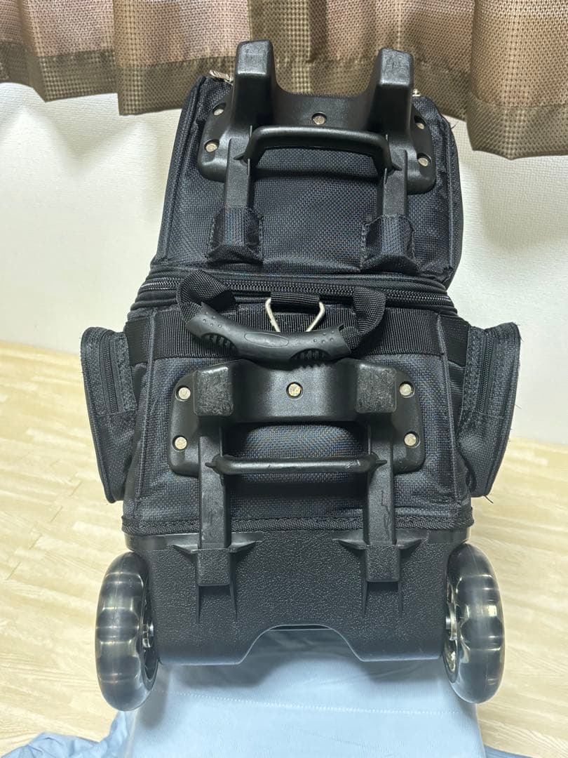 PRO-AM ABS ボウリング用キャリーバッグ ブラック 4個入れ