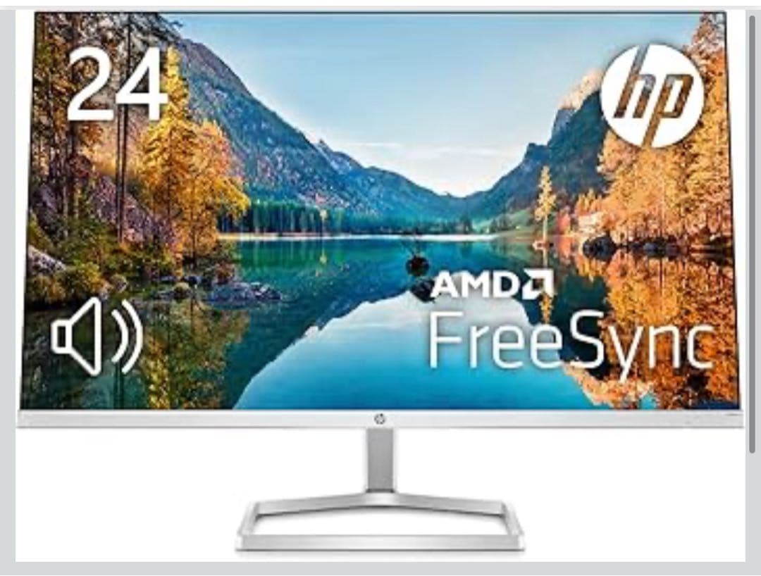 hp pcモニター　M24fwa パソコンモニター　ホワイト　23.8インチ