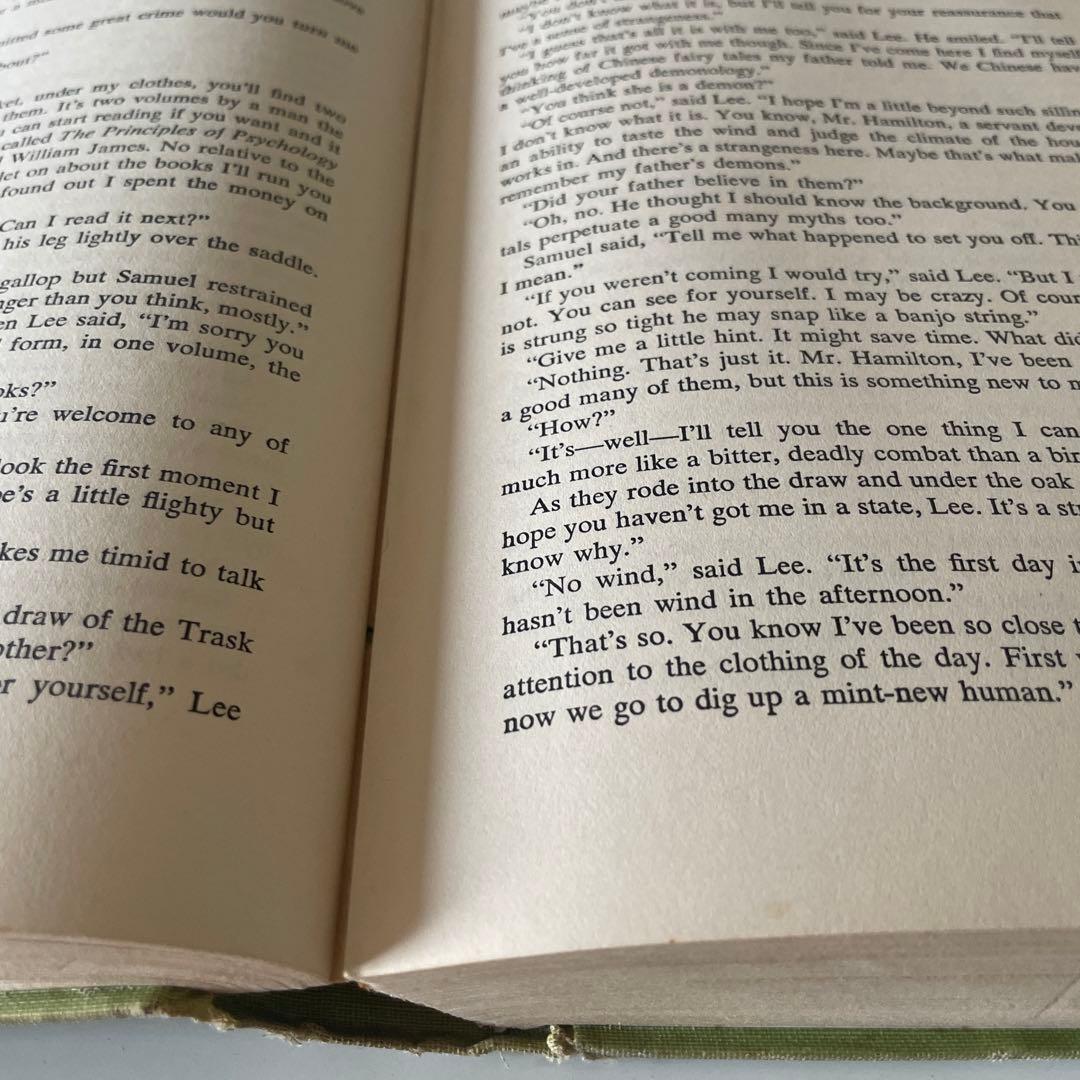 希少 East of Eden・Steinbeck 初版 First 1952