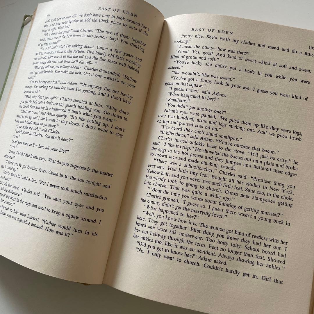 希少 East of Eden・Steinbeck 初版 First 1952
