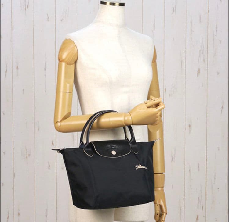 新品 ロンシャン ルプリアージュ　LONGCHAMP ハンドバッグ　ブラック