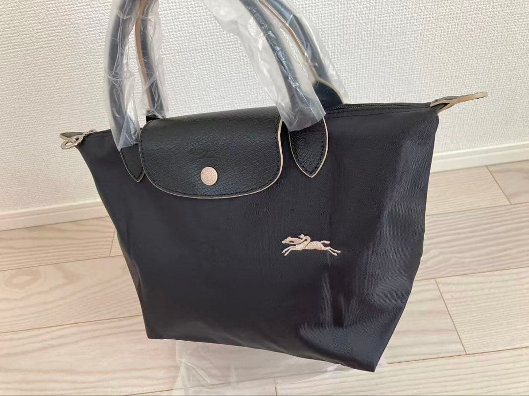新品 ロンシャン ルプリアージュ　LONGCHAMP ハンドバッグ　ブラック