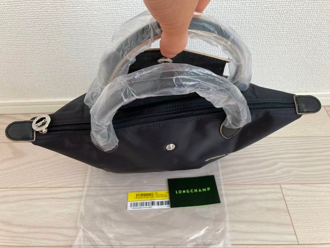 新品 ロンシャン ルプリアージュ　LONGCHAMP ハンドバッグ　ブラック