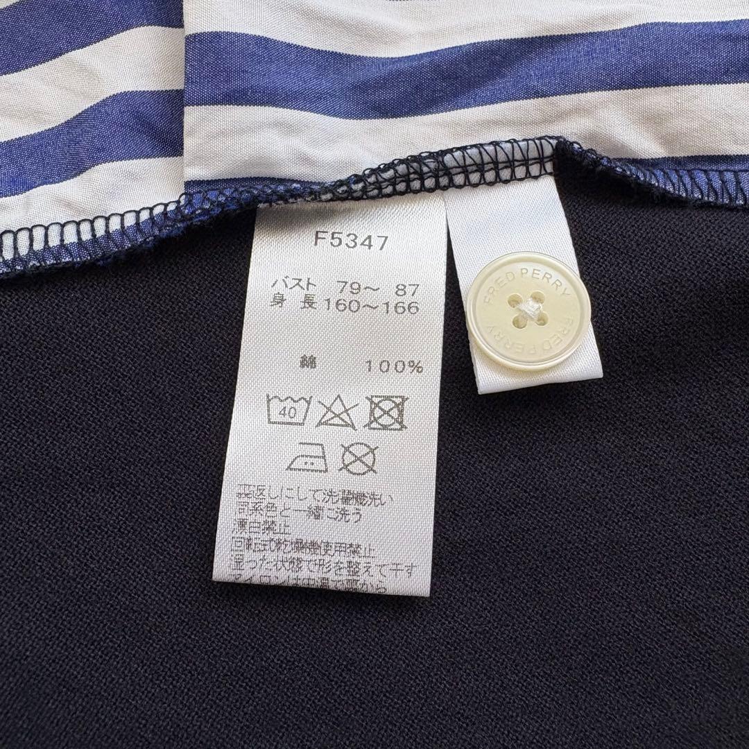 FRED PERRY フレッドペリー バックストライプ ポロシャツ サイズ10