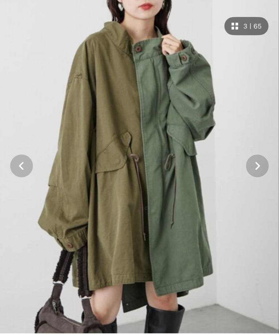 H*ႅ様 【etsinta/エシンタ】2wayオーバーモッズコート