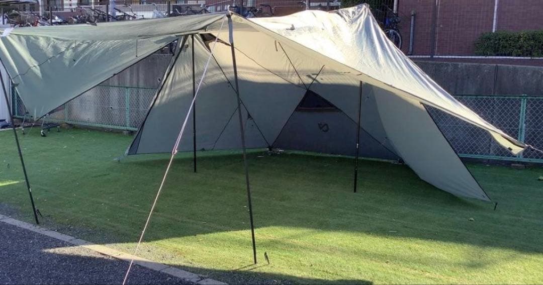 【美品、廃盤品】ニーモ　NEMO ヘキサライト6p グラナイト グレー