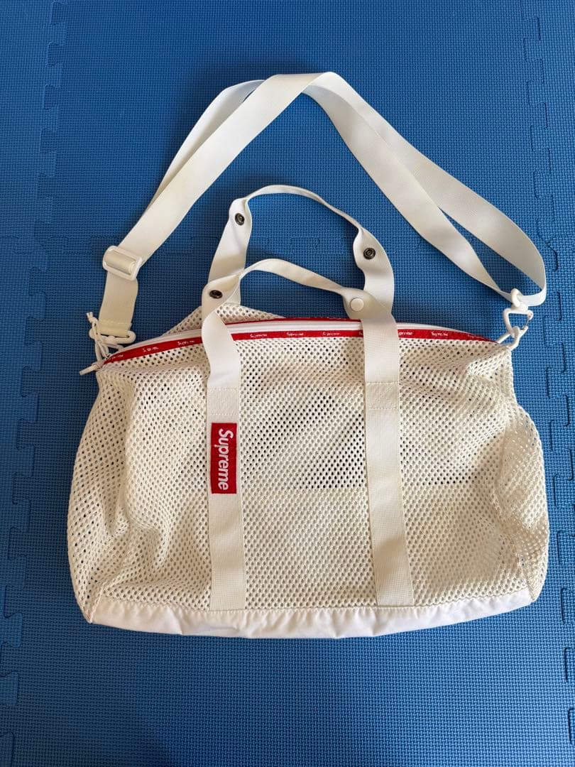 Supreme 23SS Mesh Duffle Bag シュプリーム