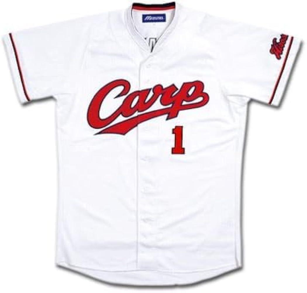 カープユニフォームハイクオリティー前田智徳選手背番号1（ホーム）！Oサイズ！