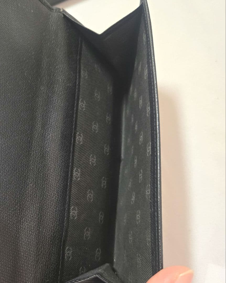 値下げCHANEL長財布ブラック