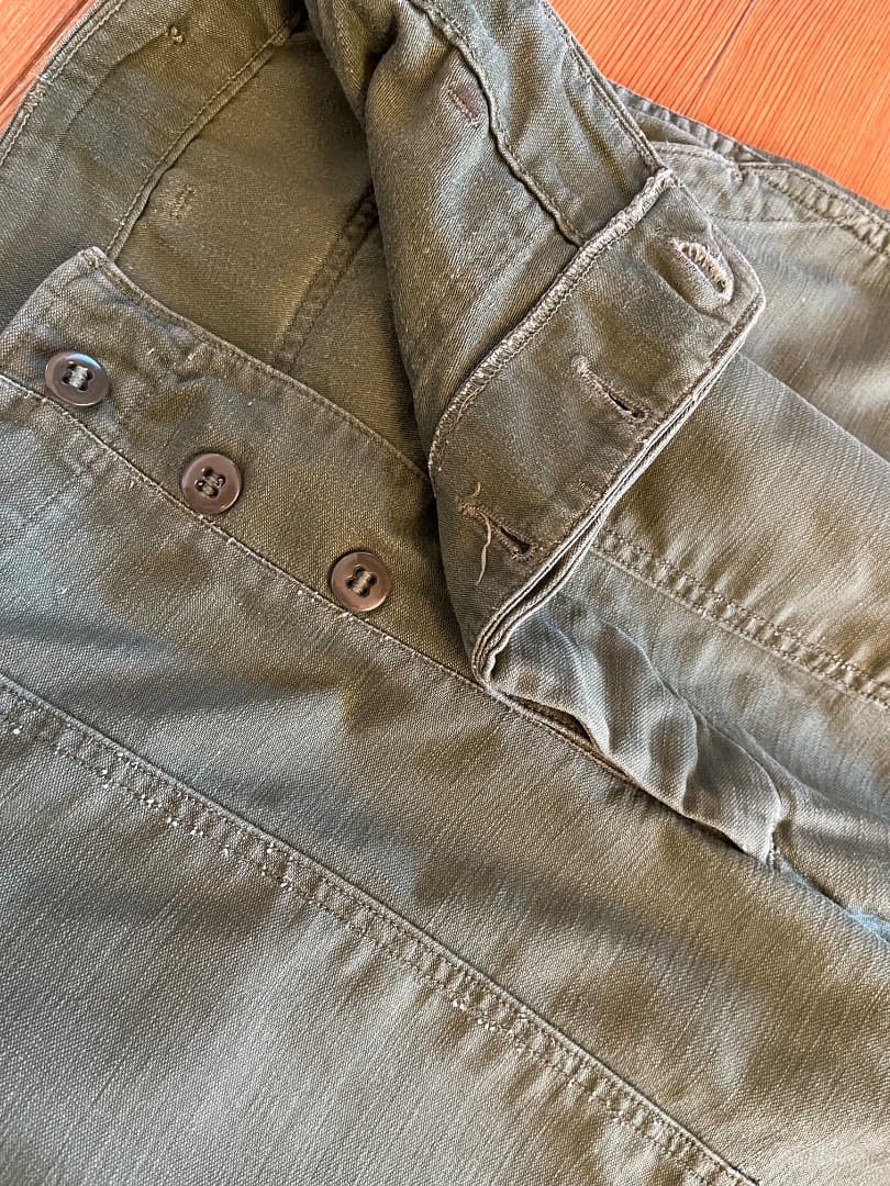 60年代ヴィンテージベイカーパンツ ファティーグパンツ