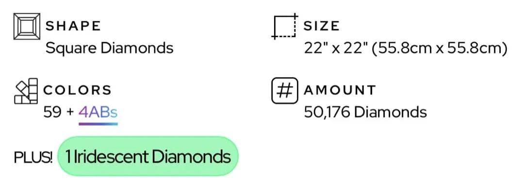 ダイヤモンドアートクラブ　未使用に近い