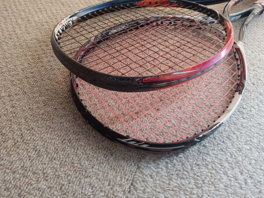 ヨネックス　ミズノ　ソフトテニスラケット2本セット