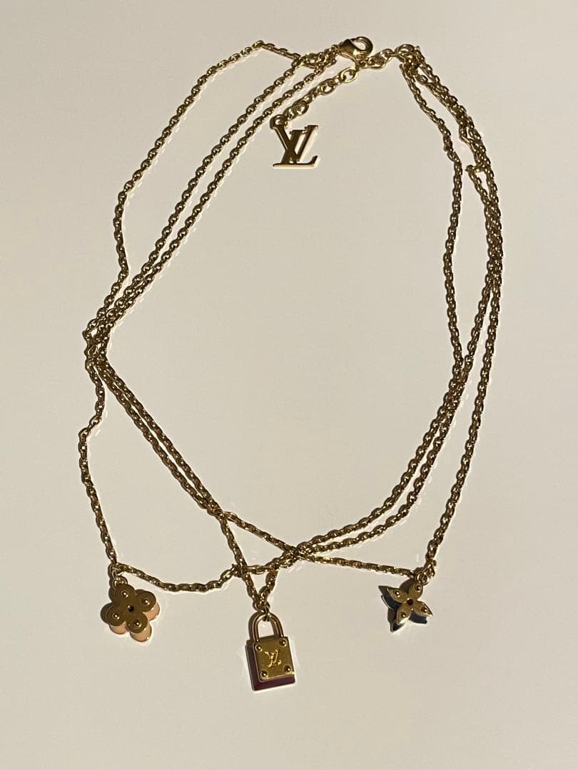 ルイヴィトンネックレス コリエスウィートチャーム