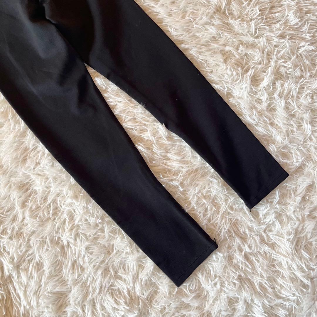 タグ付き✨ ドゥーズィエムクラス Warm Zipレギンスパンツ ブラック 34