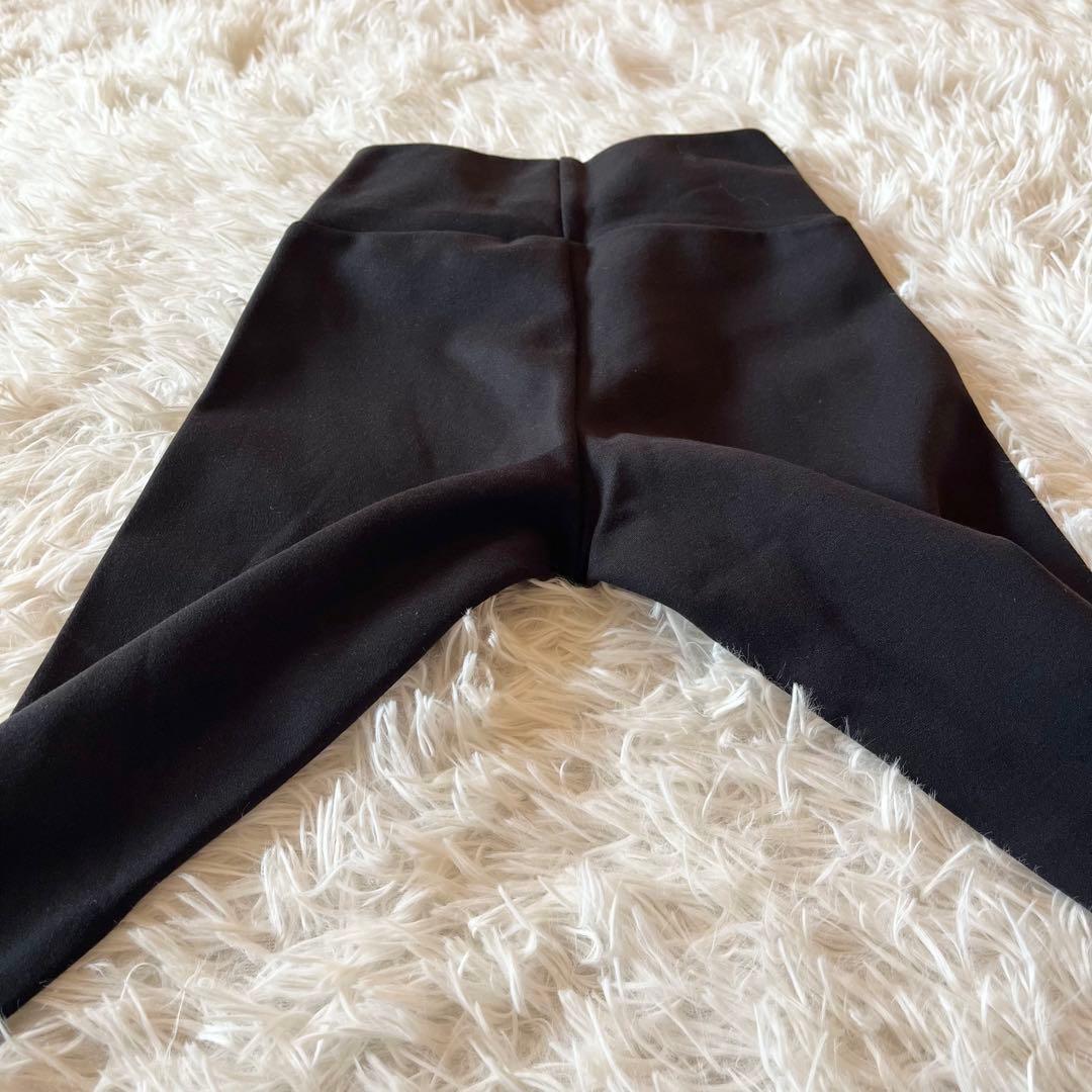 タグ付き✨ ドゥーズィエムクラス Warm Zipレギンスパンツ ブラック 34