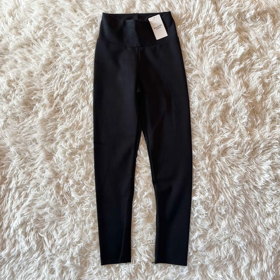 タグ付き✨ ドゥーズィエムクラス Warm Zipレギンスパンツ ブラック 34